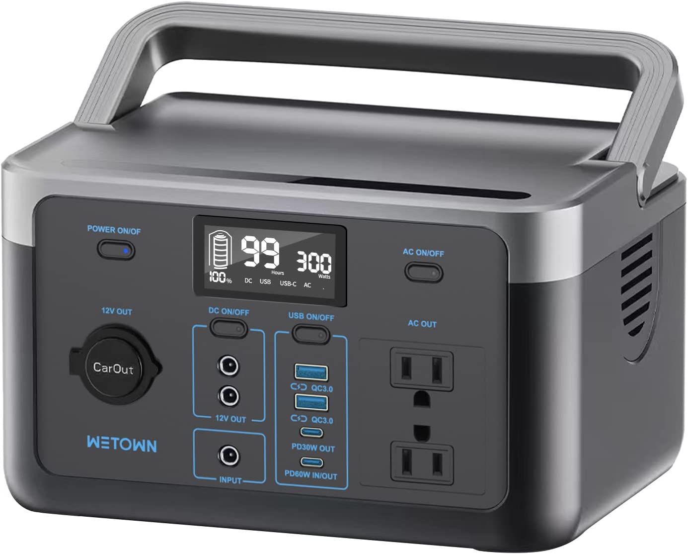 Wetown WT300A 300w 299.5wh